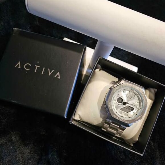Invicta Activa unisex steel digital watch. New in box! main image 5